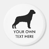 Rotweiler 2 magneet (Voorkant)