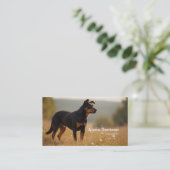 Rotweiller Dog Visitekaartje (Staand voorkant)