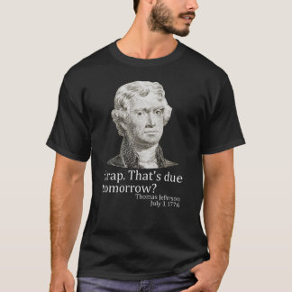 Rotzooi Die Morgen Ingeleverd Moet Worden Jefferso T-shirt
