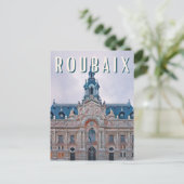 Roubaix Photo Vintage Briefkaart (Staand voorkant)