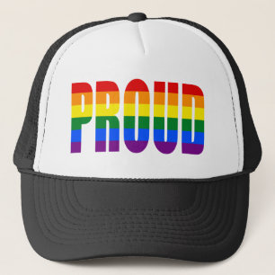 ROUD (regenboog) Trucker Pet