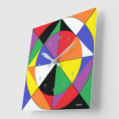 Roue couleur HAMbWG - horloge murale (Angle)