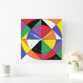 Roue couleur HAMbWG - horloge murale (Maison)