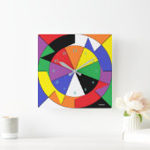 Roue couleur HAMbWG - horloge murale (Maison)