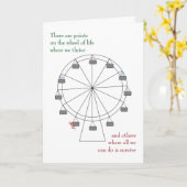 Roue de carte de la vie par la diva féroce (Fleur jaune)