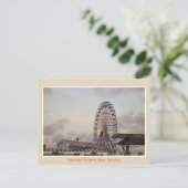 Roue de Ferris Carte Postale de Seaside Heights (Debout devant)