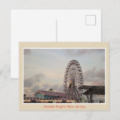 Roue de Ferris Carte Postale de Seaside Heights (Devant / Derrière)