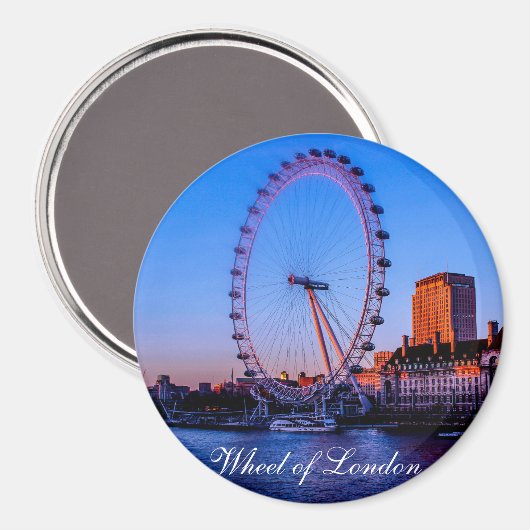 Roue de London Refrigerator Magnet (Recto/Verso)