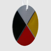 Roue de médecine Acrylique Cercle Ornement (devant)