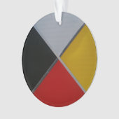 Roue de médecine Acrylique Cercle Ornement (devant)