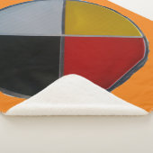 Roue de médecine petite couverture Sherpa (3/4)