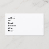 Roue de moto de carte de visite professionnelle de (Dos)