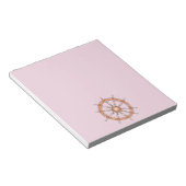 Roue de navire nautique 2 bloc-notes (Incliné)
