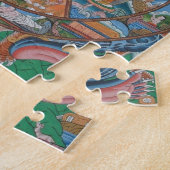 Roue de puzzle de mandala de la vie (Côté)