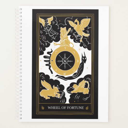 Roue du planificateur Fortune 12 mois (Devant)