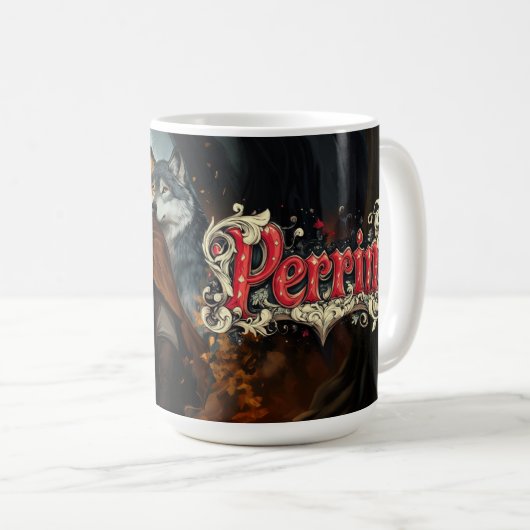 Roue du temps Perrin Mug (Devant droit)
