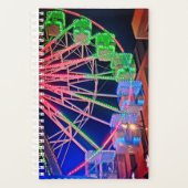 Roue Ferris verte et bleue (Devant)