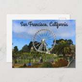 Roue panoramique SF SkyStar #1 Carte postale (Devant / Derrière)