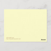 Roue Wiccan Avec Carte Postale Pentacle (Dos)