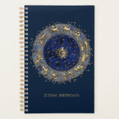 Roue Zodiac (texte personnalisable) (Devant)