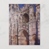 Rouen Cathedral 01, ingediend door Claude Monet Briefkaart (Voorkant)