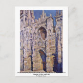 Rouen Cathedral door Claude Monet Briefkaart (Voorkant)