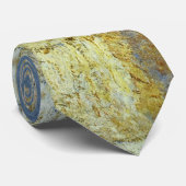 Rouen Cathedral West Facade Sunlight, Claude Monet Stropdas (Opgerold)