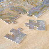 Rouen Cathedral West Facade Sunlight van Monet Legpuzzel (Zijkant)