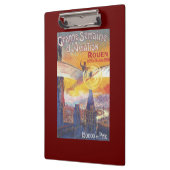 Rouen, Frankrijk — Pilot en Plane Klembord (Links)