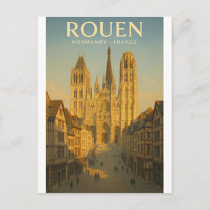 Rouen Normandië Frankrijk 2026 Briefkaart