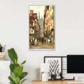 Rouen Street Poster (Thuiskantoor)