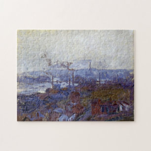 Rouen van Cote Sainte-Catherine Monet Fine Art Legpuzzel