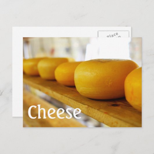 Roues de la carte postale au fromage (Devant / Derrière)