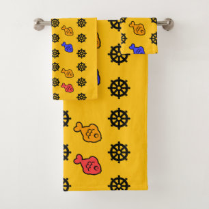 Roues de Poisson Enfants Jaune