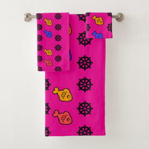Roues de poisson Mignon rose chaud pour enfants 