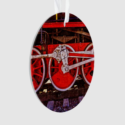 Roues de train à vapeur vintage (devant)