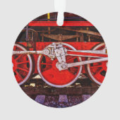 Roues de train à vapeur vintage (dos)