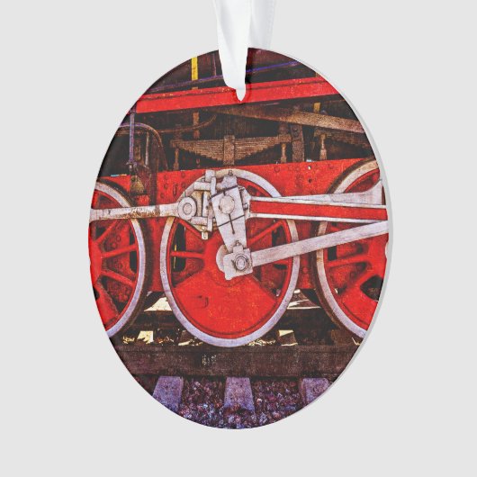 Roues de train à vapeur vintage (devant)