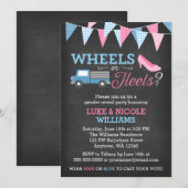 Roues ou talons Genre Révéler les invitations de l (Devant / Derrière)