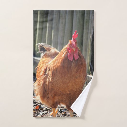 Rouge (Serviette à main)