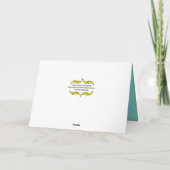 Rouge 1941 Coupe Chevy Classique Bonjour ! Carte (Dos)