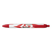Rouge Bam ! Stylo 2 de hérisson (Dos)