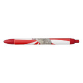 Rouge Bam ! Stylo 2 de hérisson (Devant)