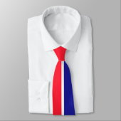 Rouge Blanc Bleu Cravate USA (Attaché)