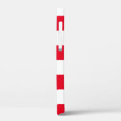 Rouge Blanc croate Chequers Coque-Mate coque iphon (Verso / Gauche)