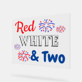 Rouge Blanc & Deux 2e Anniversaire (Angle)