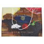 "Rouge, Blanc et Bleu" par T.S. Sac cadeau Pneu (Devant)