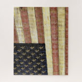 Rouge, blanc et bleu - Puzzle de 16 x 20 pouces (Vertical)