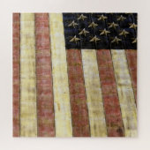 Rouge, blanc et bleu - Puzzle de 20 x 20 pouces (Horizontal)