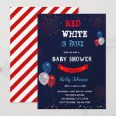 Rouge blanc et invitation en temps voulu (Devant / Derrière)